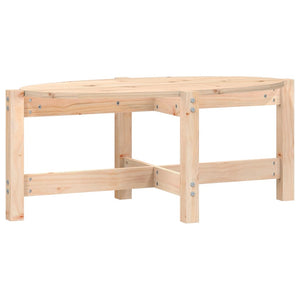 Couchtisch Kiefer Massivholz 87x48 cm