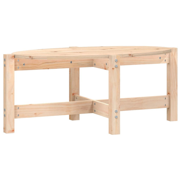 Couchtisch Kiefer Massivholz 87x48 cm
