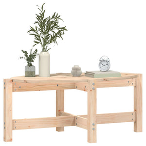 Couchtisch Kiefer Massivholz 87x48 cm