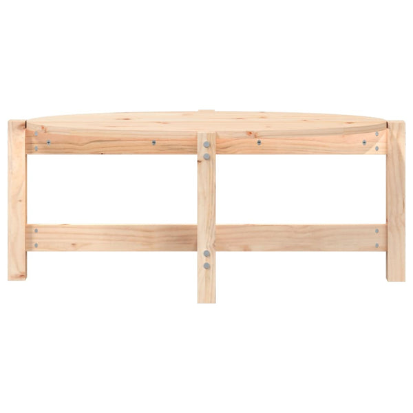 Couchtisch Kiefer Massivholz 87x48 cm