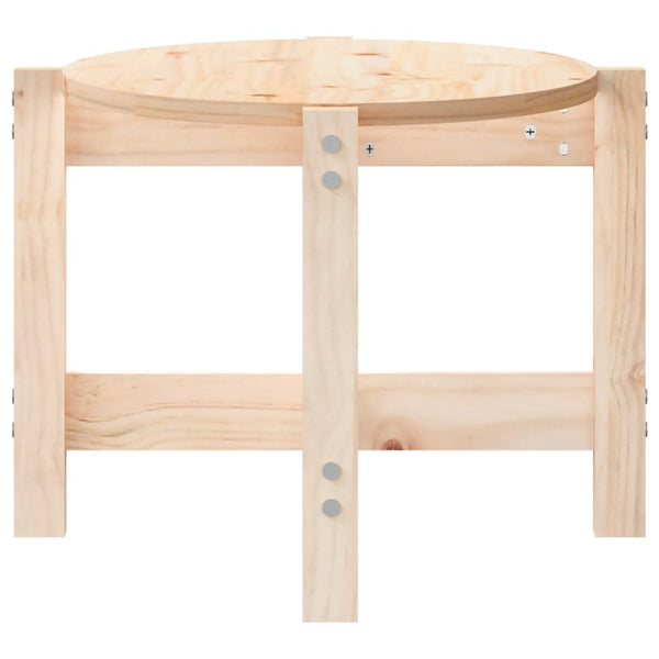 Couchtisch Kiefer Massivholz 87x48 cm