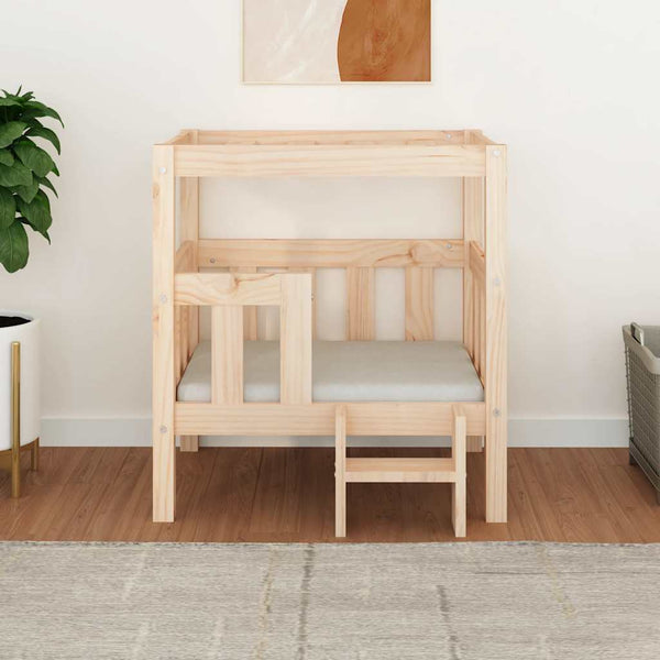 Hundebett Kiefernholz 65,5x50,5x70 cm