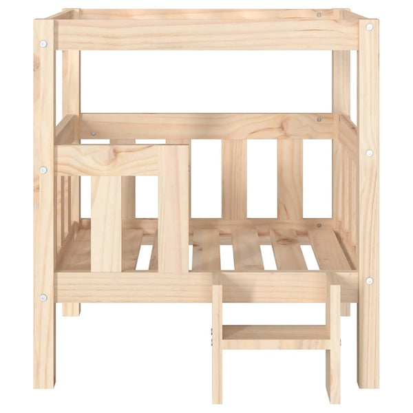 Hundebett Kiefernholz 65,5x50,5x70 cm