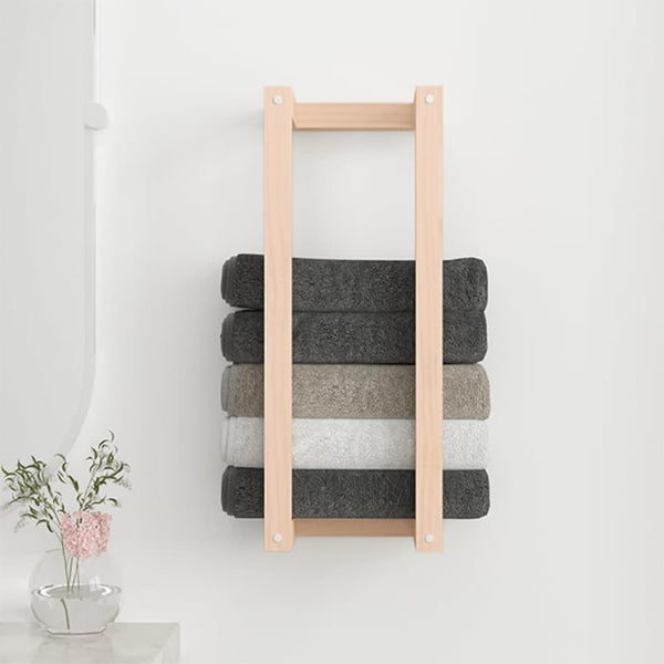 Handtuchhalter Kiefer Massivholz 60cm
