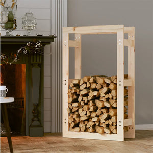 Kaminholzregal Kiefer Massivholz 60x100 cm