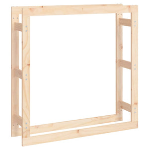 Kaminholzregal Kiefer Massivholz 100x100 cm