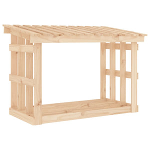 Kaminholzregal Kiefer Massivholz 108x64,5x77 cm