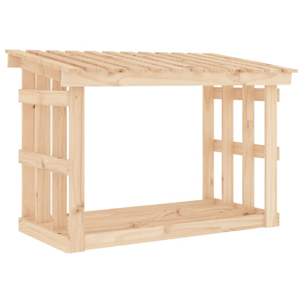 Kaminholzregal Kiefer Massivholz 108x64,5x77 cm