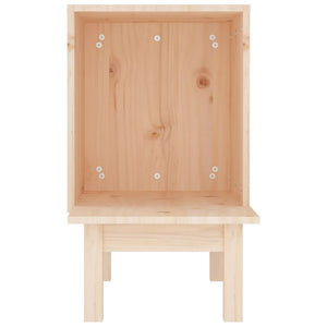 Katzenhaus aus Kiefernholz, 60 cm