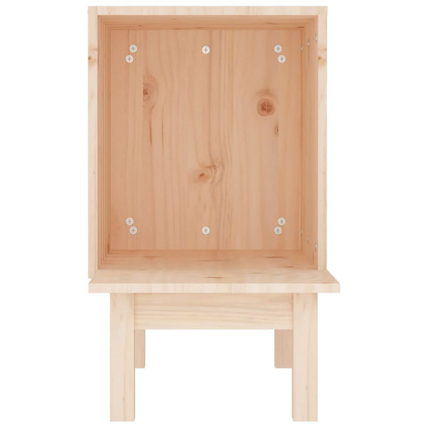 Katzenhaus aus Kiefernholz, 60 cm