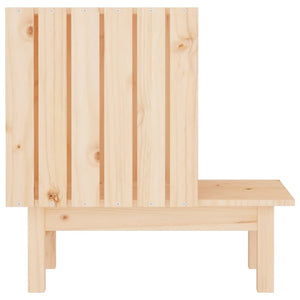 Katzenhaus aus Kiefernholz, 60 cm