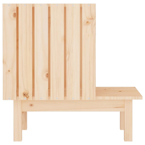 Katzenhaus aus Kiefernholz, 60 cm
