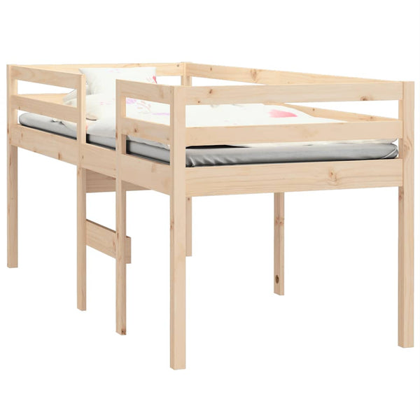Hochbett 90x200 cm Kiefer Massivholz