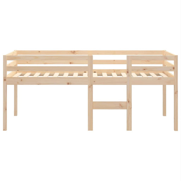 Hochbett 90x200 cm Kiefer Massivholz