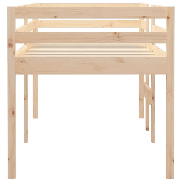 Hochbett 90x200 cm Kiefer Massivholz