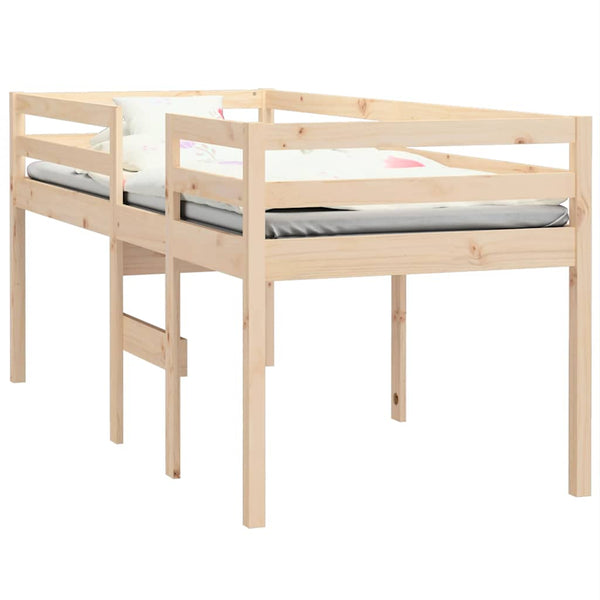 Hochbett Kiefer 80x200 cm Massivholz