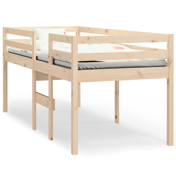 Hochbett 90x190 cm Kiefer Massivholz