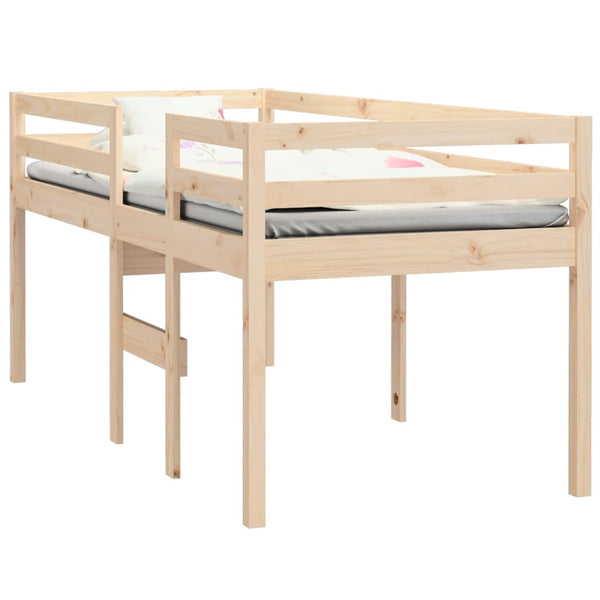 Hochbett 90x190 cm Kiefer Massivholz