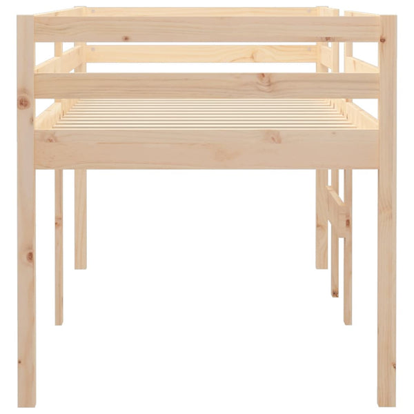 Hochbett 90x190 cm Kiefer Massivholz