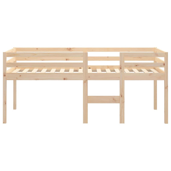 Hochbett 75x190 cm Kiefer Massivholz