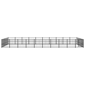 Outdoor-Hundezwinger Stahl 47,05 m²
