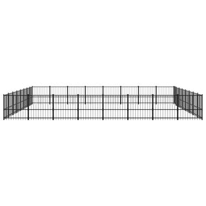 Outdoor-Hundezwinger Stahl 60,22 m²