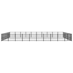 Outdoor-Hundezwinger Stahl 75,27 m²