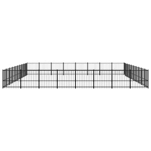 Outdoor-Hundezwinger Stahl 75,27 m²