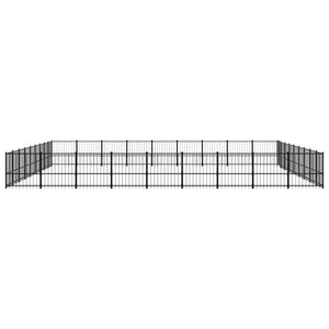 Outdoor-Hundezwinger Stahl 76,21 m²