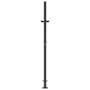 vidaXL Portail de jardin anthracite 100x150 cm acier motif arbre