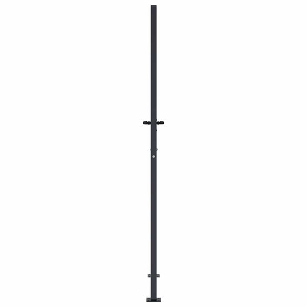 Gartentor Anthrazit 100x175 cm Stahl Baum-Design