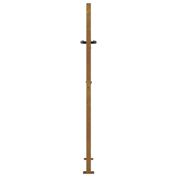 Gartentor 100x150 cm Cortenstahl Baumdesign
