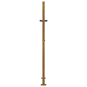 Gartentor 100x125 cm Cortenstahl Quadratisches Design