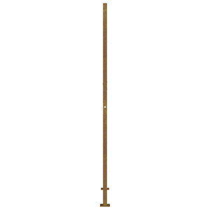 Gartentor 100x200 cm Cortenstahl Quadratisches Design