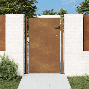 Gartentor 100x125 cm Cortenstahl