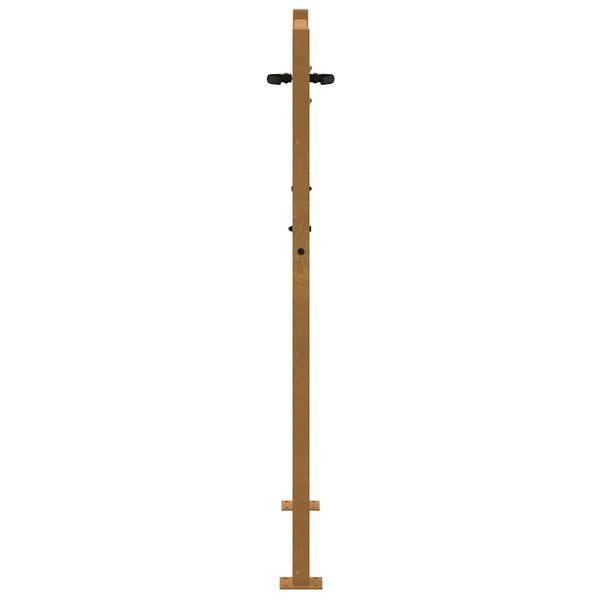Gartentor 100x150 cm Cortenstahl