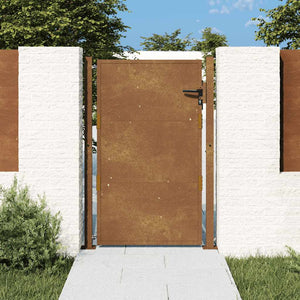 Gartentor 100x150 cm Cortenstahl