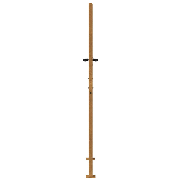 Gartentor 100x175 cm Cortenstahl