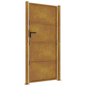 Gartentor 100x175 cm Cortenstahl