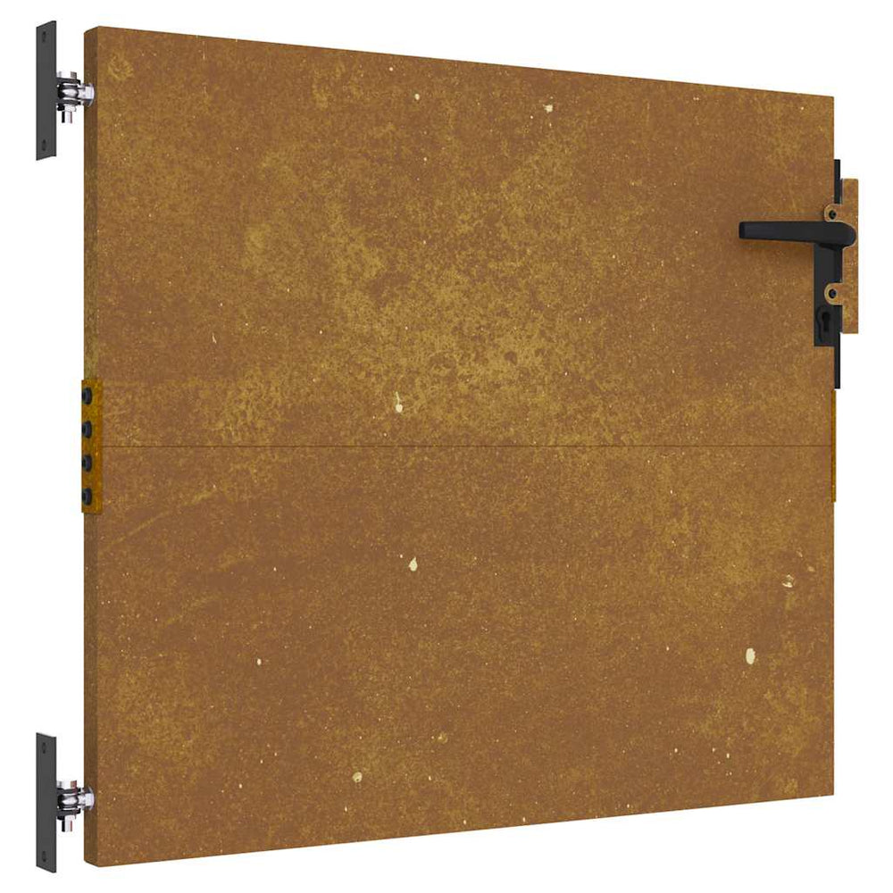 vidaXL Portail de jardin 85x150 cm acier corten motif arbre