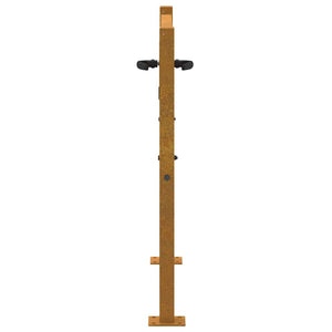 Gartentor 100x100 cm Cortenstahl Baumdesign