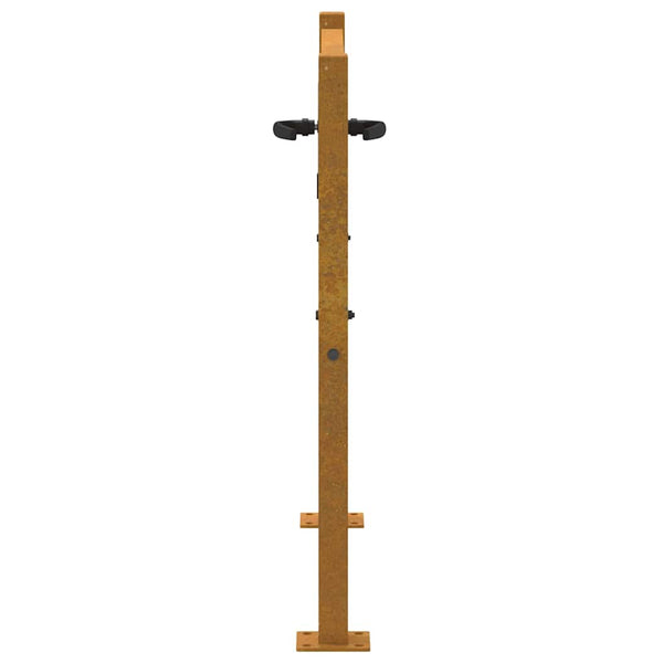 Gartentor 100x100 cm Cortenstahl Baumdesign