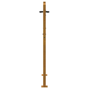 Gartentor 100x125 cm Cortenstahl Baumdesign