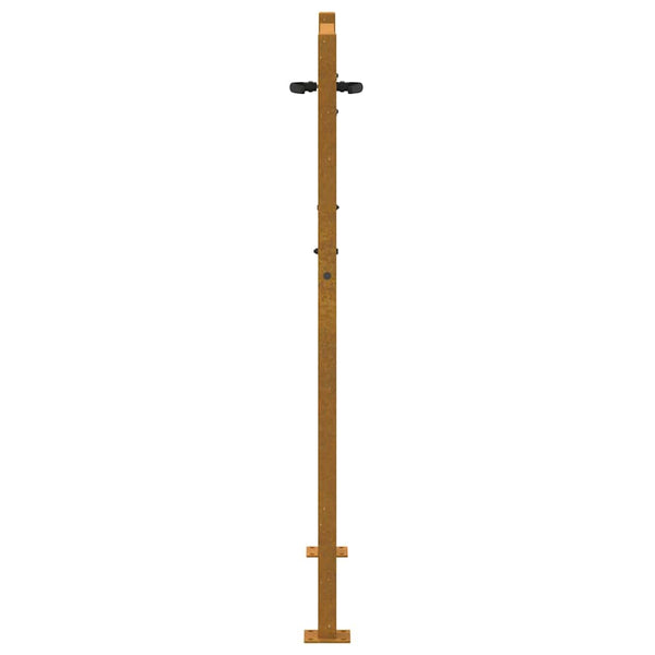 Gartentor 100x150 cm Cortenstahl Baumdesign