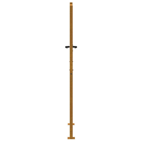 Gartentor 100x175 cm Cortenstahl Baumdesign