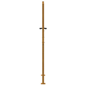 Gartentor 100x200 cm Cortenstahl Baumdesign