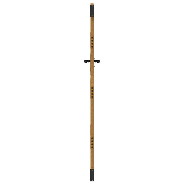 Gartentor 85x175 cm Cortenstahl Bambus-Design