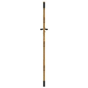 Gartentor 85x200 cm Cortenstahl Bambus-Design
