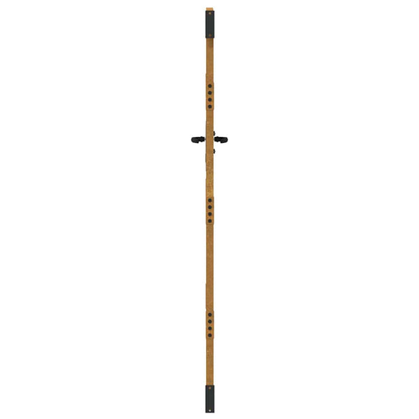 Gartentor 85x200 cm Cortenstahl Bambus-Design