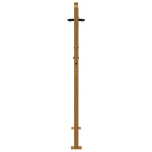Gartentor 100x150 cm Cortenstahl Bambus-Design